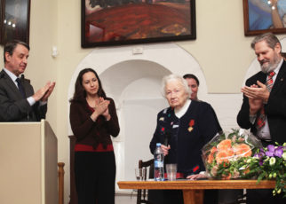 Награждение орденом «За заслуги перед Отечеством» Людмилы Васильевны Шапошниковой