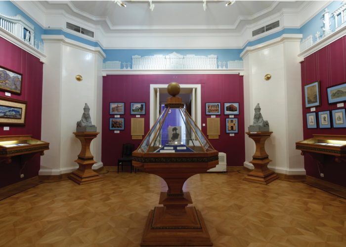 Petersburg Hall before the capture of the Museum